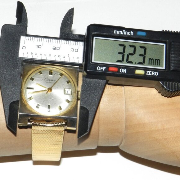 Vintage Chronex M.Z.BERGER Manual Swiss Made Men's Watch Gold Tone Very RARE! - Picture 13 of 16